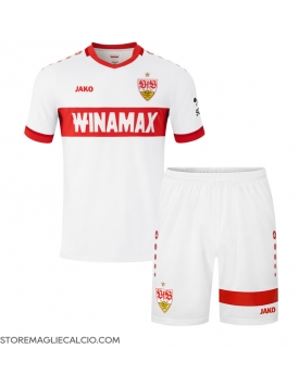 Stuttgart Maglia Gara Casa Repliche 2024-25 Bambino Maniche Corte Stuttgart Maglia Gara Casa Repliche 2024-25 Bambino Maniche Corte